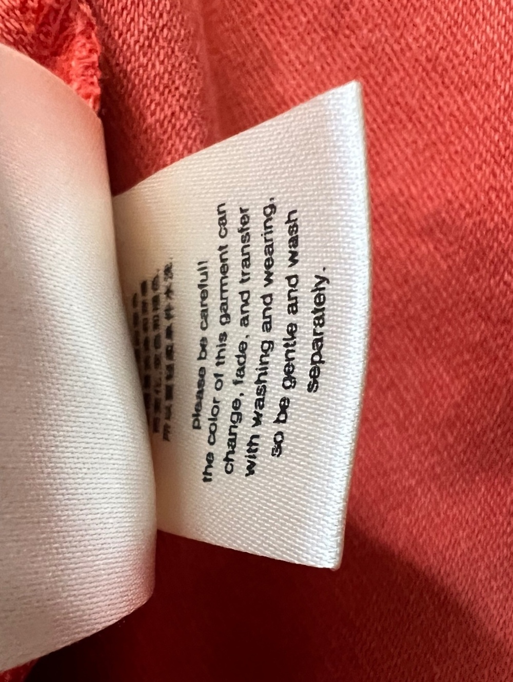Anthropologie Orange Cropped Denim Jacket Medium - Picture 13 of 14